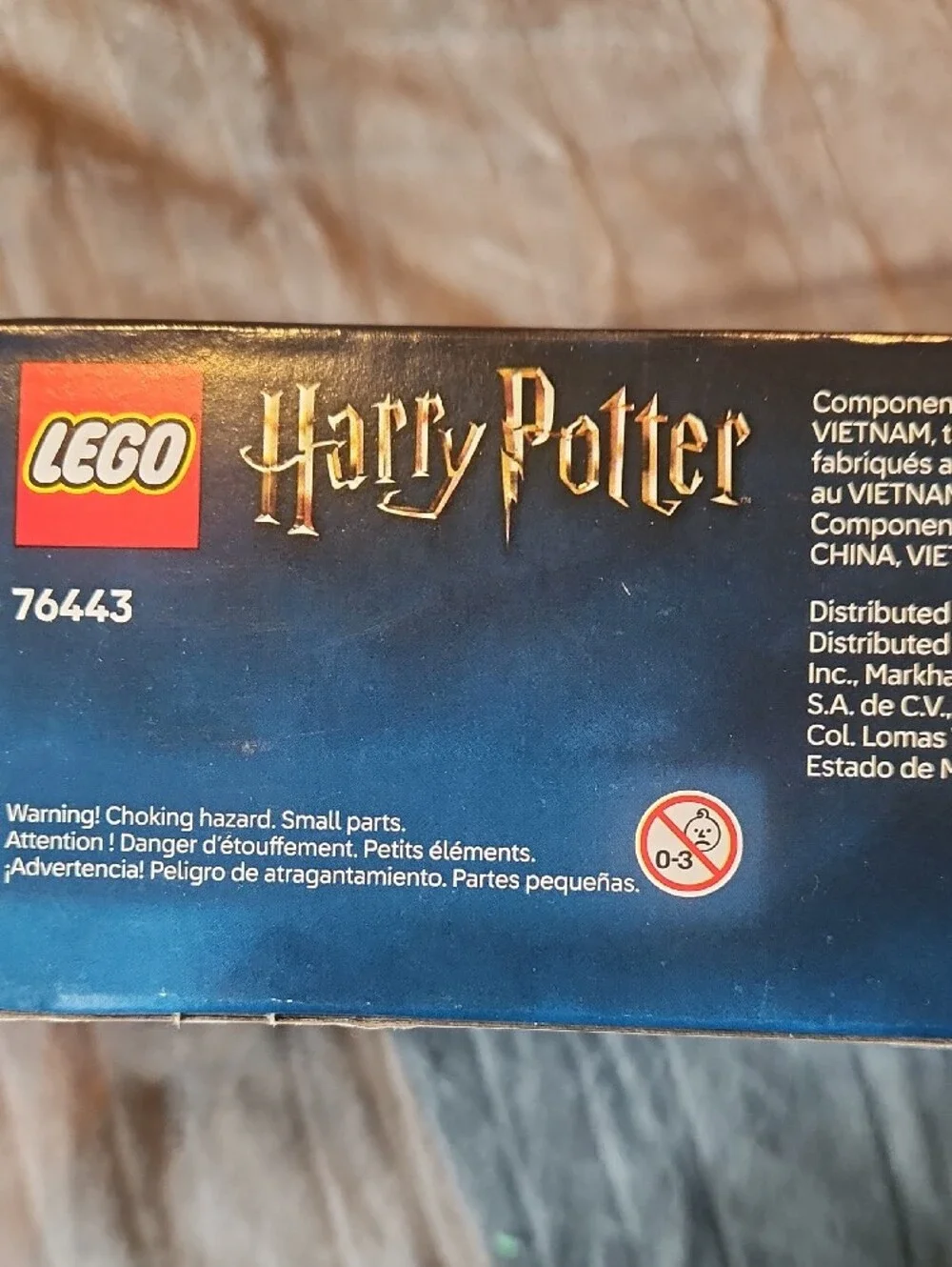 Lego Harry Potter Hagrid & Harry Motorcycle Ride - Light Blue, Tan, Black
